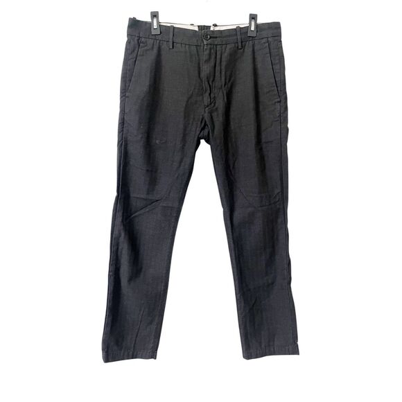 Levi’s Dark Gray Stripe‎ Wool Blend Men’s Pants 34x32 - Picture 1 of 7